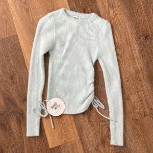 Blue Jesica sweater from princess Polly.